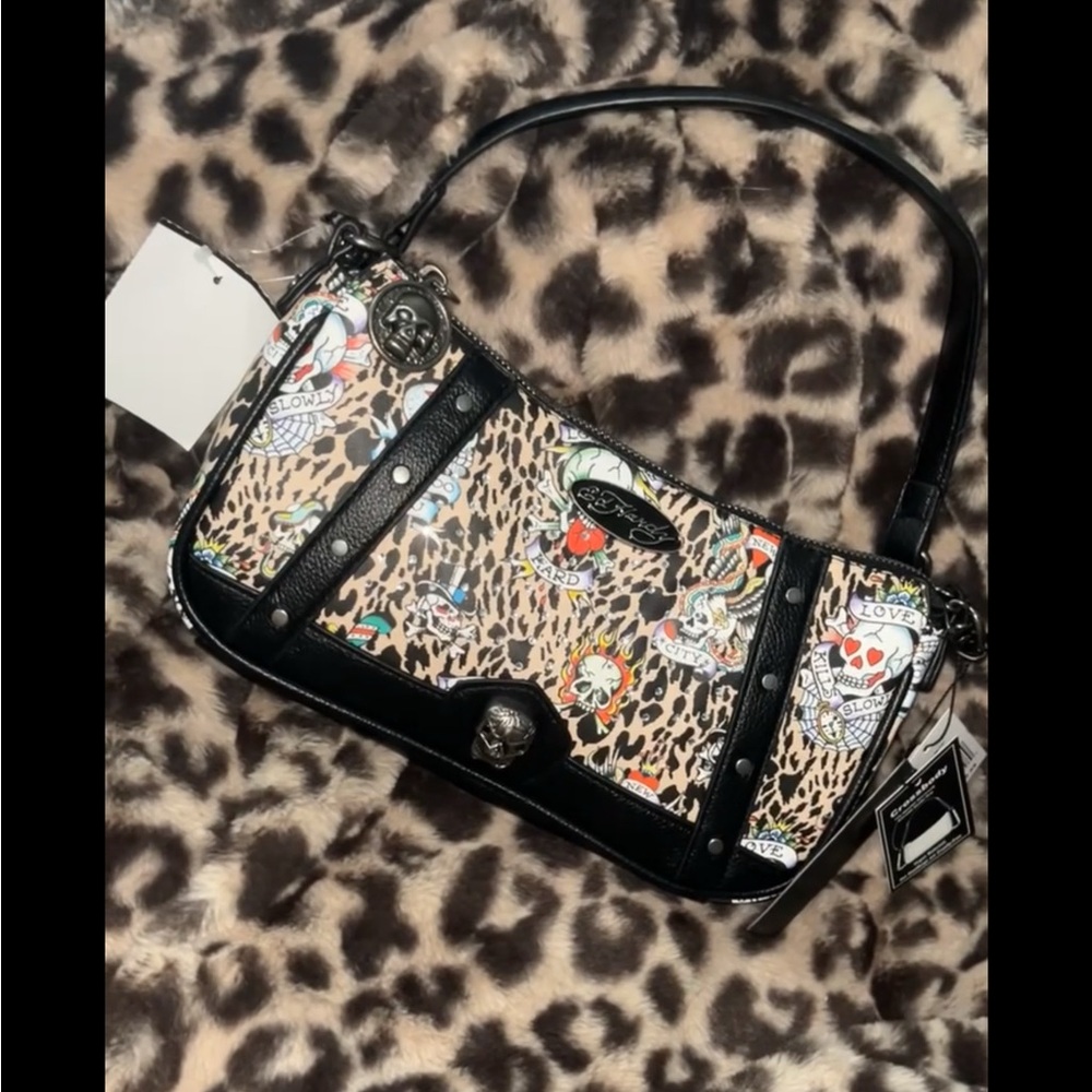 ‼️SOLD ‼️NWT Ed hardy crossbody purse